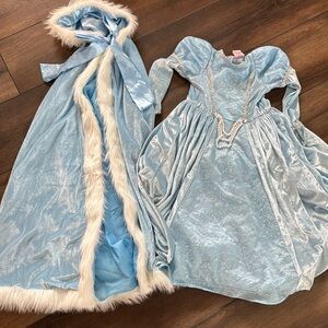 Cinderella dress and cape for girls size Small (4)